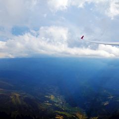 Flugwegposition um 14:56:12: Aufgenommen in der Nähe von Gemeinde Wald am Schoberpaß, 8781, Österreich in 3333 Meter